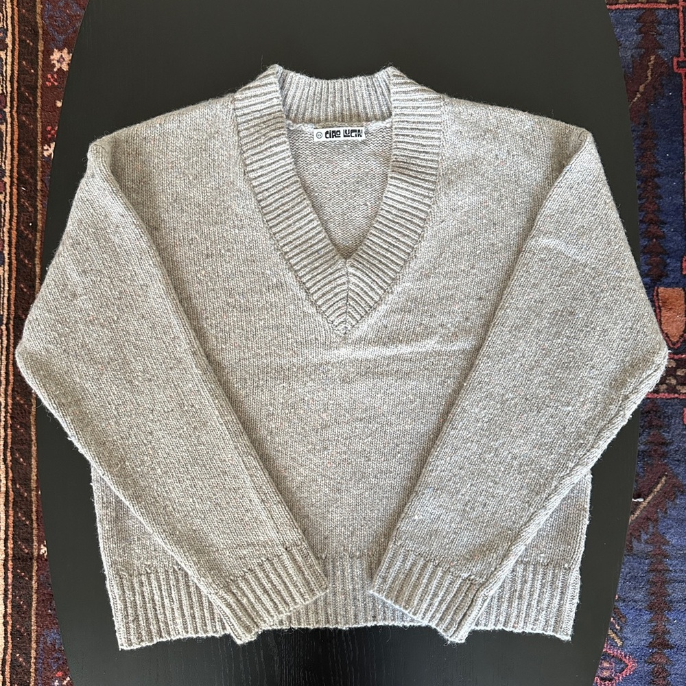 Ciao Lucia V Neck Sweater, XS
